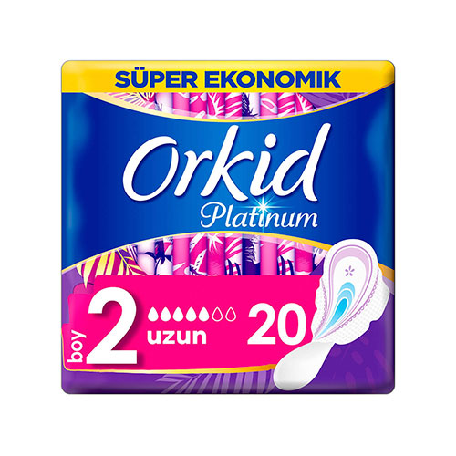 Orkid Platinum Uzun Hijyenik Ped (20'li)