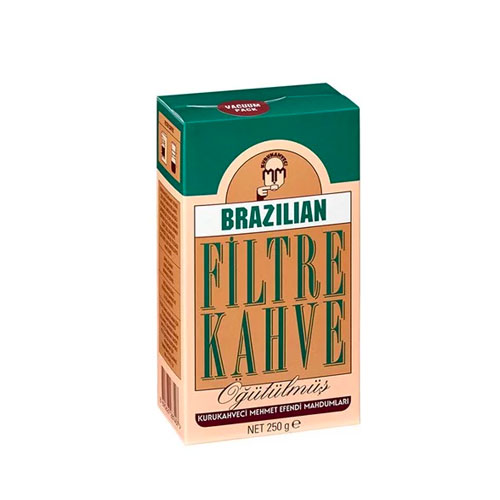 Kurukahveci Mehmet Efendi Brazilian Filtre Kahve (250 g)