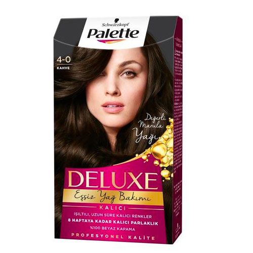 Schwarzkopf Palette Deluxe Saç Boyası Kahve (No: 4-0)
