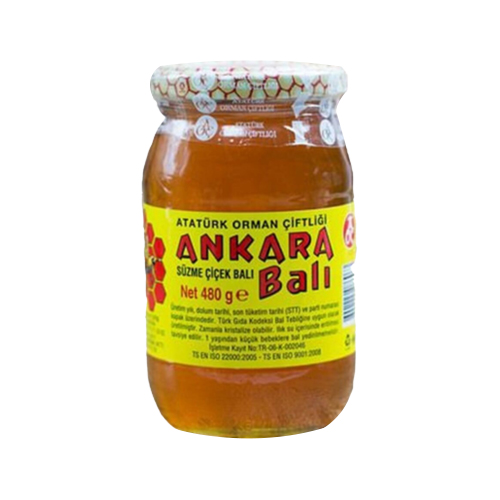 Atatürk Orman Çiftliği Ankara Süzme Çiçek Balı (480 g)