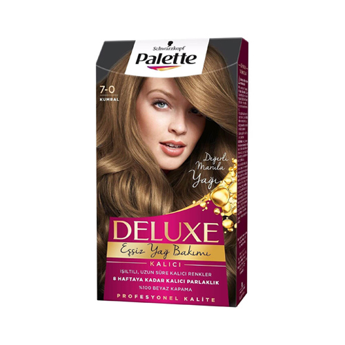 Schwarzkopf Palette Deluxe Saç Boyası Kumral (No: 7-0)