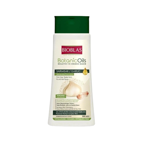 Bioblas Botanic Oils Sarımsaklı Şampuan (500 ml)