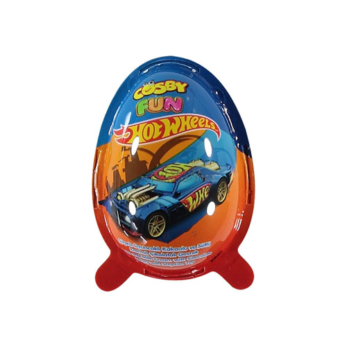 Cosby Fun Hot Wheels Sürpriz Oyuncaklı Yumurta (20 g)