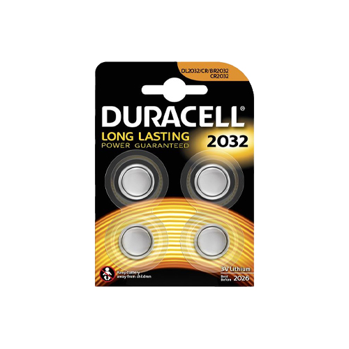 Duracell 2032 Düğme Pil 3V (4'lü)