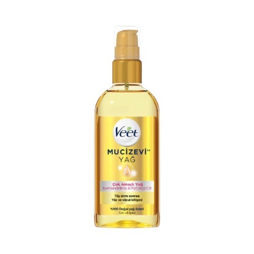 Veet Mucizevi Çok Amaçlı Yüz ve Vücut Bölgesi Yağı (100 ml)