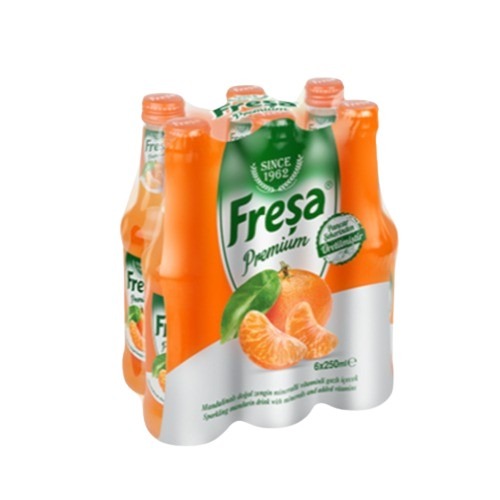Freşa Premium Mandalinalı Maden Suyu (6 x 250 ml)