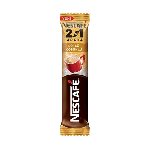 Nestlé Nescafé 2 si 1 Arada Sütlü Köpüklü (10 g)