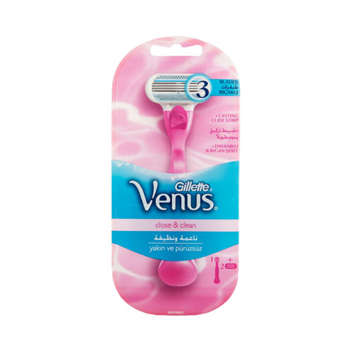 Gillette Venus Kadın Tıraş Makinesi (2 Yedekli)